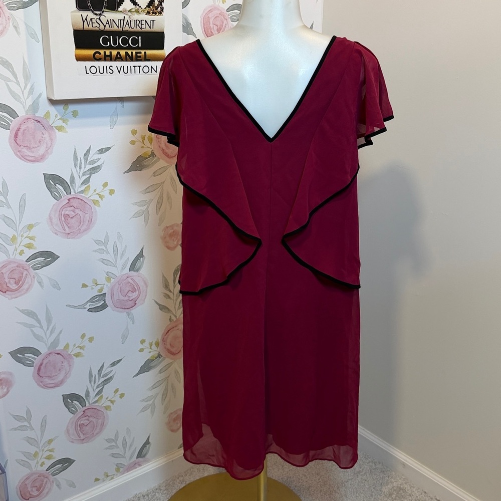 BCBG Black Trim Dress - Picture 5 of 5